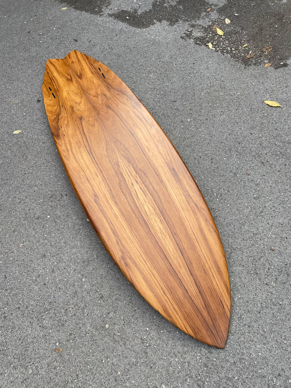 Black Fin Tuna Teak Wood 5'6 x 19 x 2,25