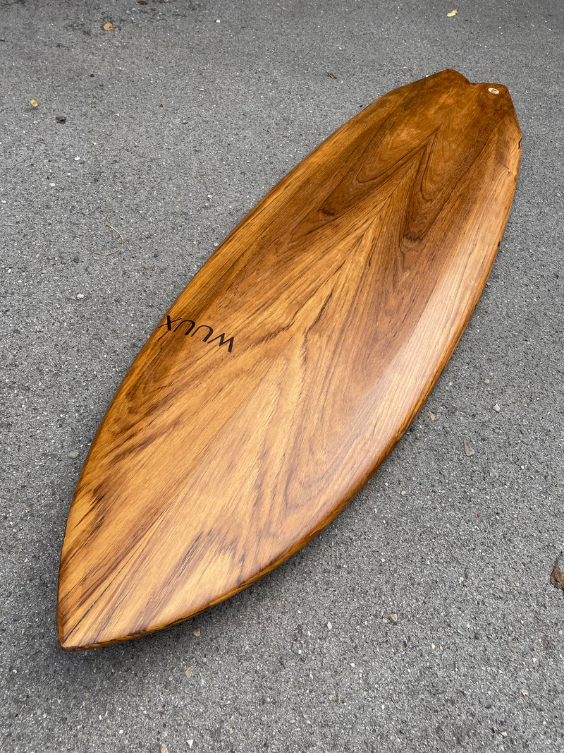 Black Fin Tuna Teak Wood 5'6 x 19 x 2,25